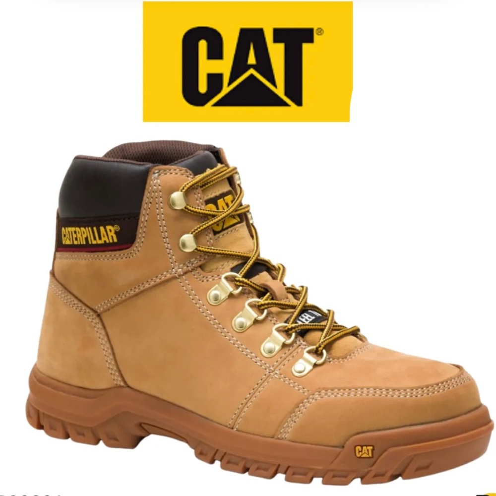CATERPILLAR® Men’s Outline Steel Toe Safety Work Boot